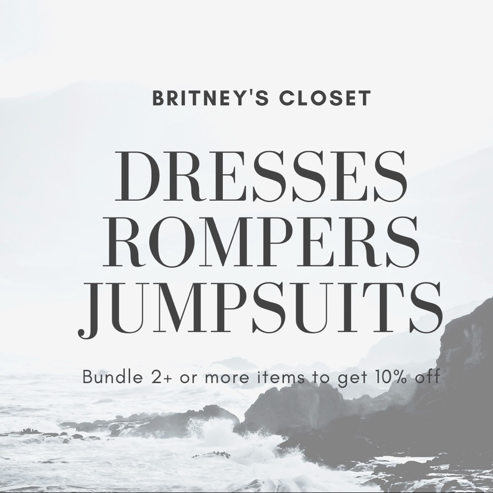 DRESSES, ROMPERS, & JUMPSUITS